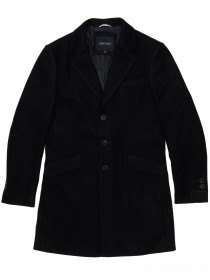 Пальто черное классическое удлиненное  цена