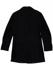 купить Пальто черное классическое удлиненное 