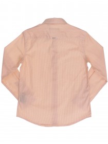 Рубашка светло-лососевого цвета в крапинку  цена