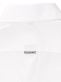 Рубашка белая классическая с брендингом фото