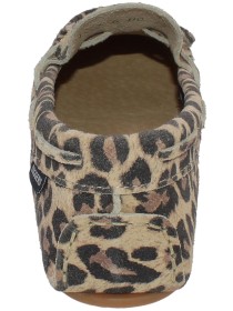 Мокасины леопардовые замшевые со шнурками фото