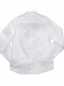 Рубашка белая классическая со съемной черно-белой бабочкой цена