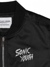 купить Куртка черная ветровка " Sonic youth"