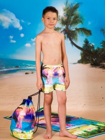 купить Набор рюкзак и полотенце с изображением курорта Гавайи