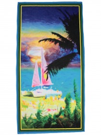 Набор рюкзак и полотенце с изображением курорта Гавайи цена