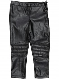 купить Комплект чёрный: кожаные штаны и жилетка