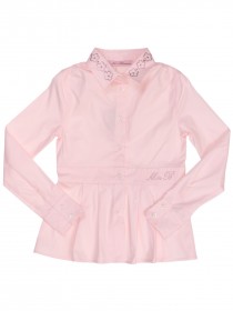 Блузка розовая со стразами Сваровски цена