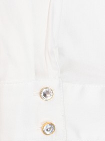 Блузка белая  фото