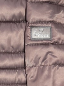 Пальто стального цвета стёганое с капюшоном цена