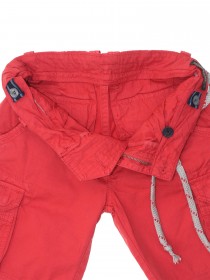 купить Костюм в морском стиле: пиджак в полоску и красные шорты